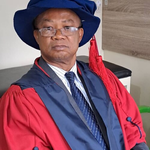 Professor Betrand Obi Nwosu, MBBS(Ib), FWACS, FCR cert,( Harvard), FICS.